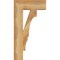 Ekena Millwork Balboa Block Rough Sawn Bracket, Western Red Cedar, 4"W x 14"D x 26"H BKT04X14X26BOA05RWR - alternate 2